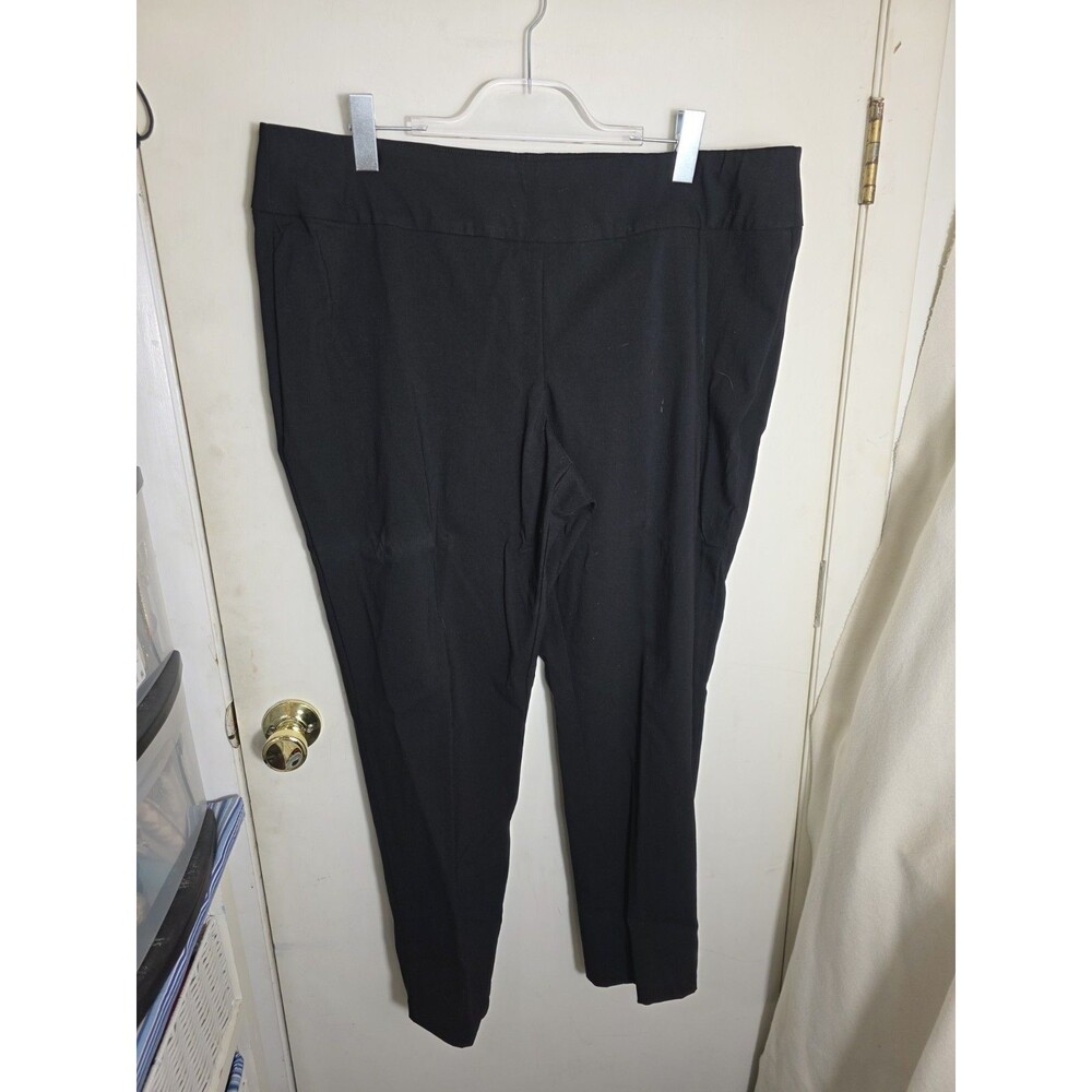 NWT C J Banks Black Pull-On Dress Pants Plus Size 20W